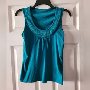 Teal Sequined Tank!